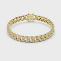 Aurelia Pavé Cuban Link Diamond Bracelet