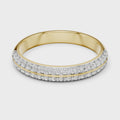 Aurelia Double Row Diamond Ring