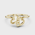 Amora Diamond Heart Ring