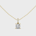 Caelia Cushion Cut Diamond Pendant