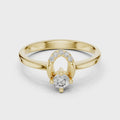 Elowen Diamond Loop Ring