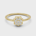 Fleuria Diamond Flower Ring