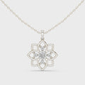Amara Diamond Lotus Pendant