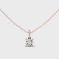 Caelia Cushion Cut Diamond Pendant