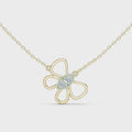 Elara Diamond Butterfly Pendant