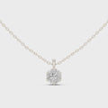 Seren Round Diamond Solitaire Pendant