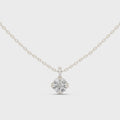Elara Round Diamond Solitaire Pendant