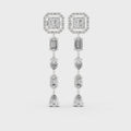 Celestia Princess Halo Drop Earrings
