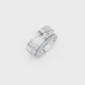 Isolde Diamond Wedding Band Set
