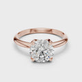 Celeste Round Brilliant Solitaire Diamond Ring