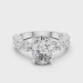 Elara Oval & Marquise Diamond Ring