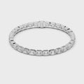 Lumière Emerald Cut Diamond Tennis Bracelet