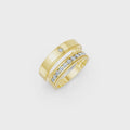 Virelle Diamond Wedding Band Set