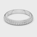 Aurelia Double Row Diamond Ring